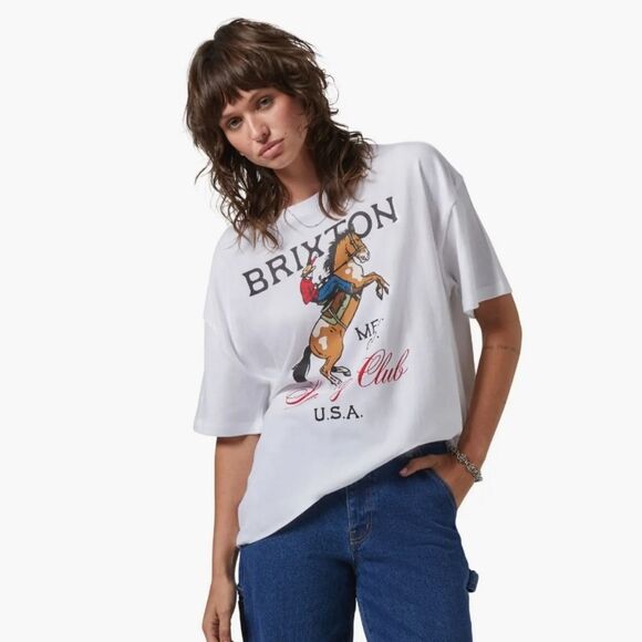 Brixton Sporting Club T-shirt - Picture 1 of 6